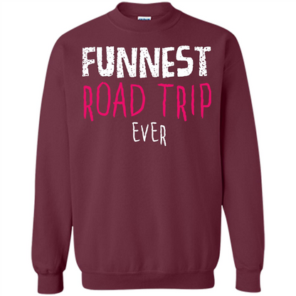 Summer. Funnest Road Trip Ever T-shirt Maroon