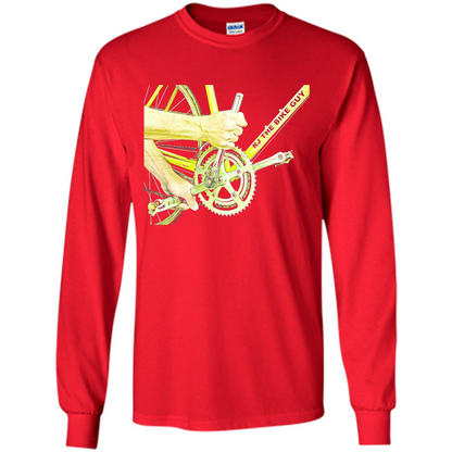The Bike Guy T-shirt Love Bike T-shirt Red