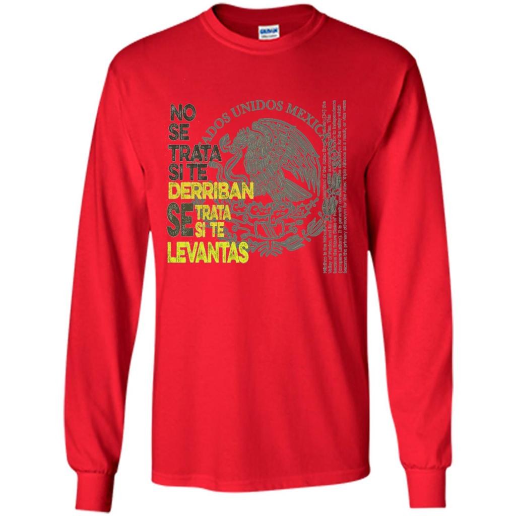 Mexican Pride With A Positive Message T-Shirt Red