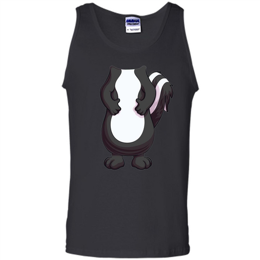 Skunk Costume T-Shirt Forr Halloween Black
