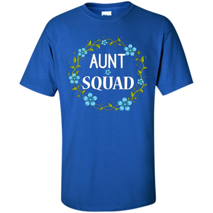 Aunt Squad T-shirt Royal