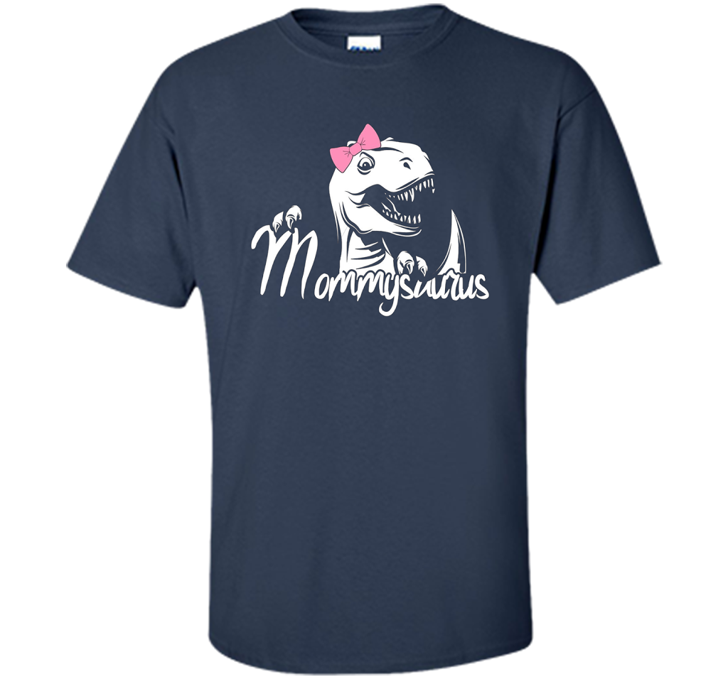 Mommysaurus! Motherhood T-Shirt cool shirt Navy
