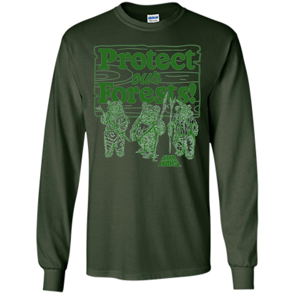 Movies T-shirt Protect Our Forests T-Shirt Forest Green