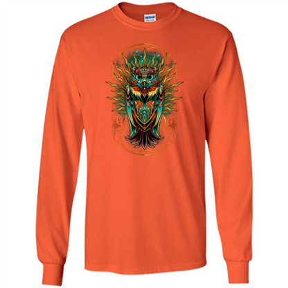 Owl Keeper T-shirt Orange