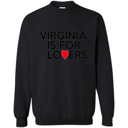 Virginia Is For The Lovers T-shirt Black