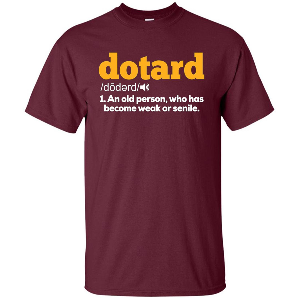 American President T-shirt Dotard Resist Trump T-shirt Maroon