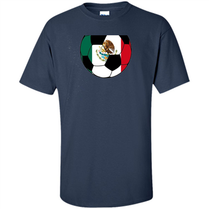 Cool Mexico Soccer T-shirt Navy