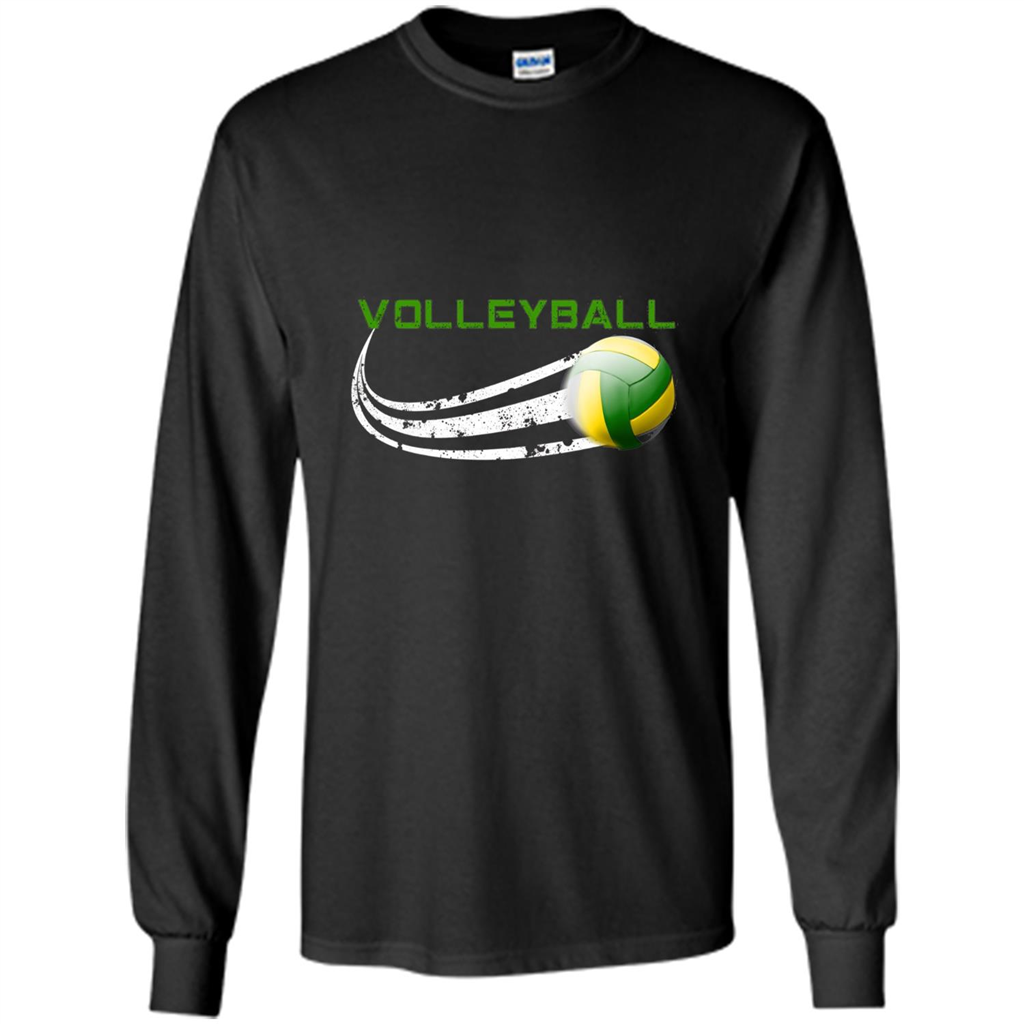 Sports T-shirt Volleyball Player Black