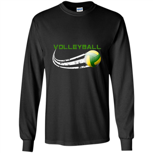 Sports T-shirt Volleyball Player Black
