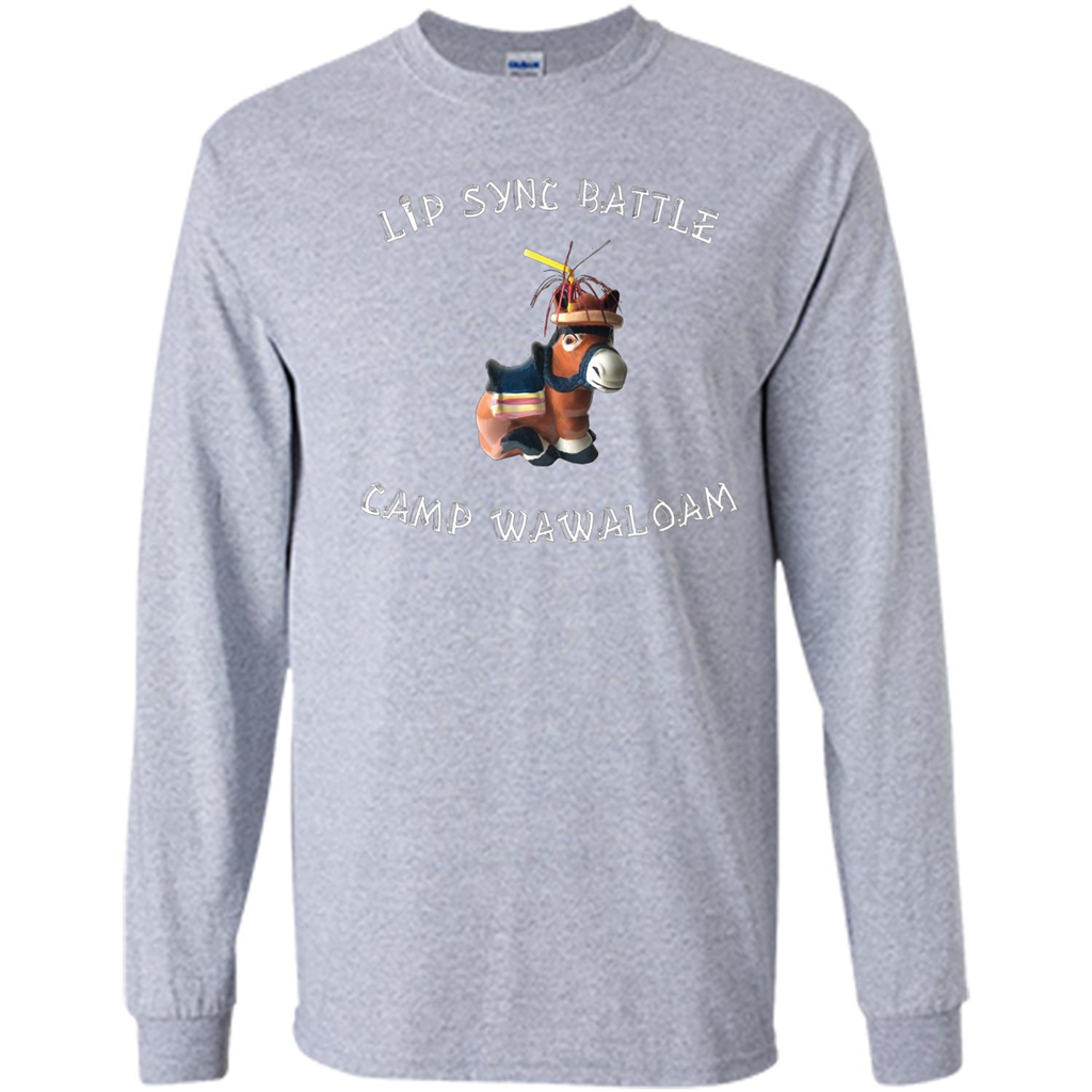 Lip Sync Camp T-shirt Camp Wawaloam Sport Grey