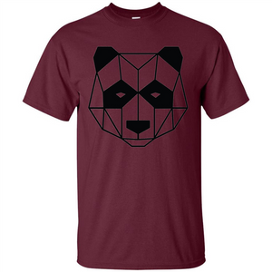 Polygon Geometric Panda T-shirt