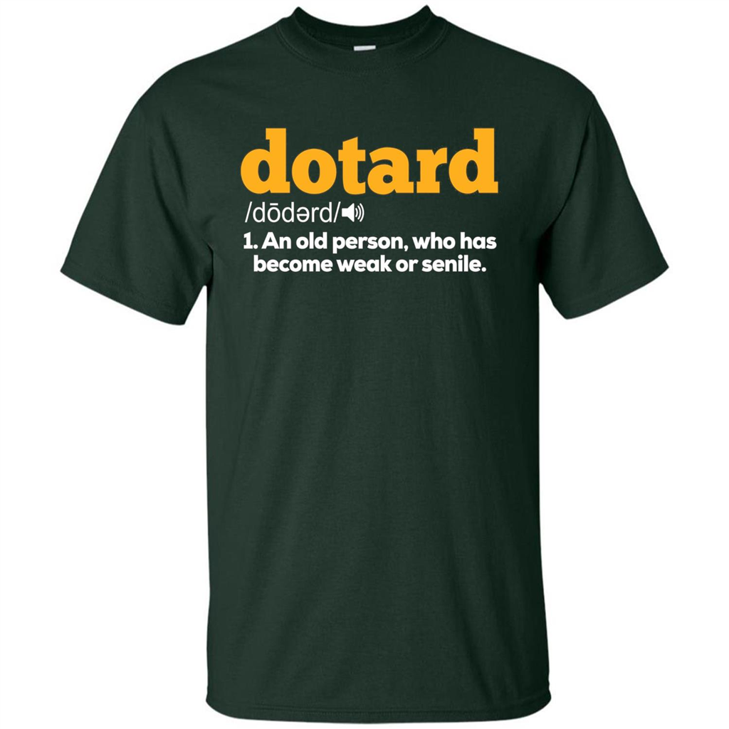 American President T-shirt Dotard Resist Trump T-shirt Forest Green