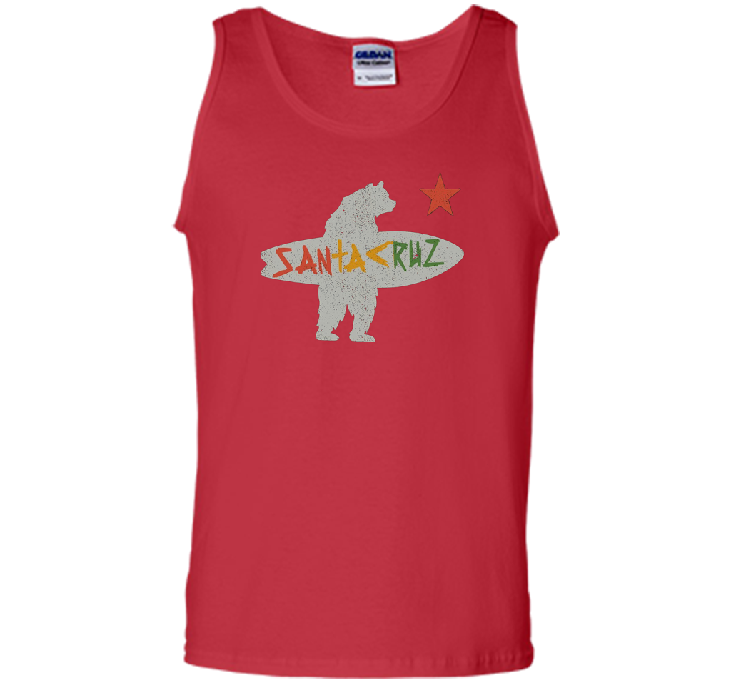 Santa Cruz Surf Bear Rockport Texas T-shirt Red