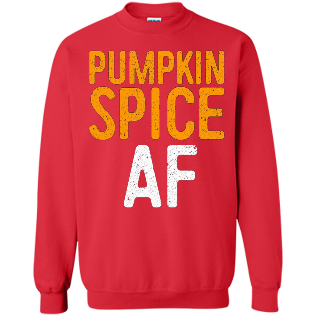 Pumpkin Spice AF T-shirt Red