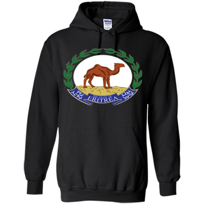 Eritrea Emblem T-shirt National Heritage Pride Black