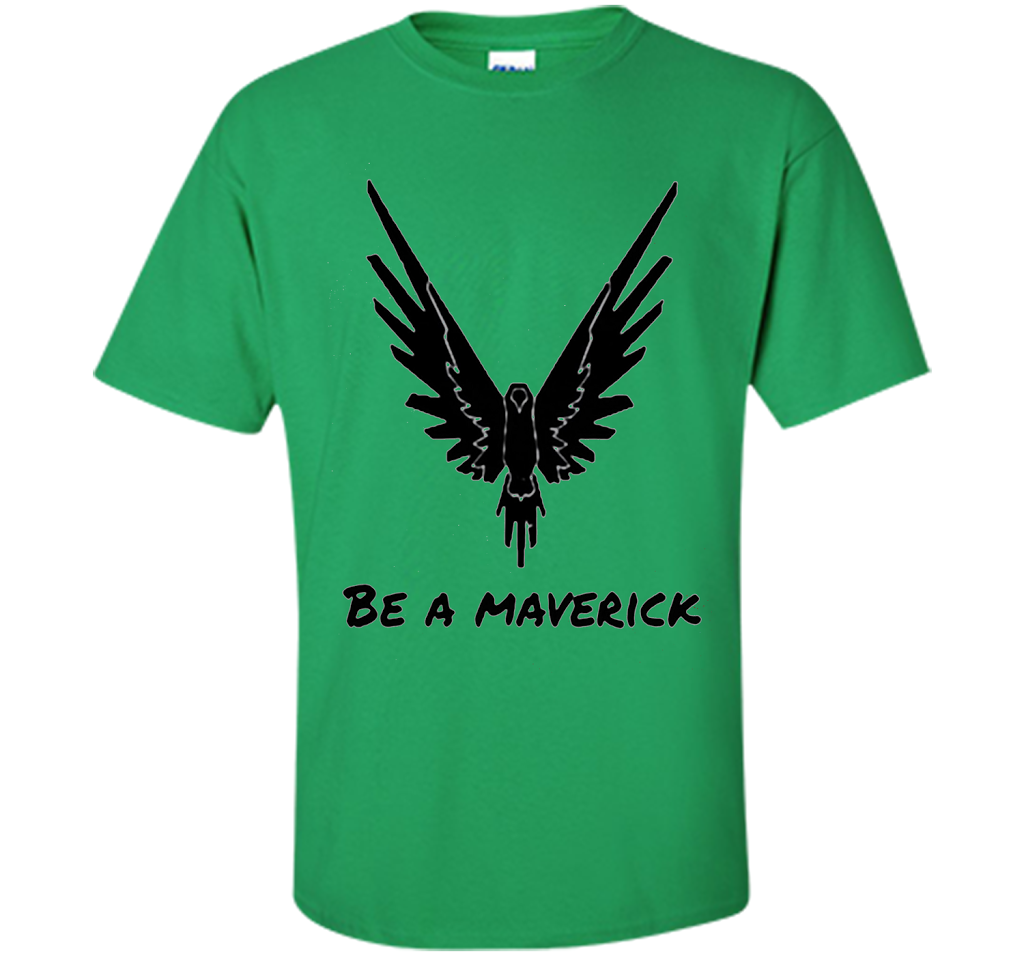 Vibrant T-Shirt Be A Maverick T-shirt Irish Green