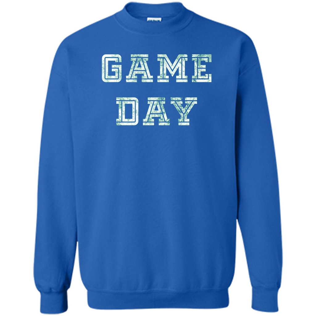Game Day Football T-Shirt For Football Fans Royal