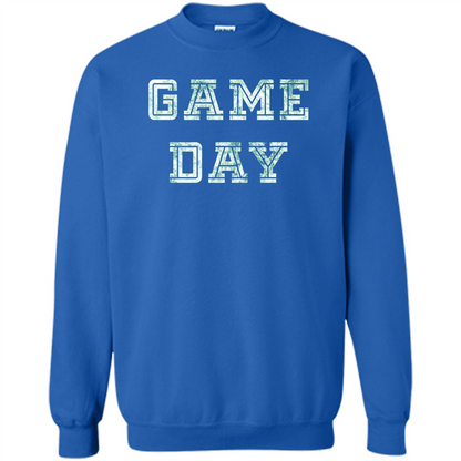 Game Day Football T-Shirt For Football Fans Royal