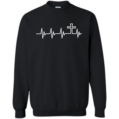 Christian T-shirt Heartbeat Black