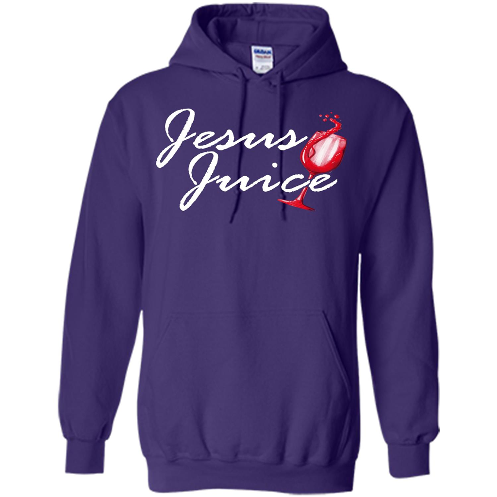 Wine T-shirt Jesus Juice Purple