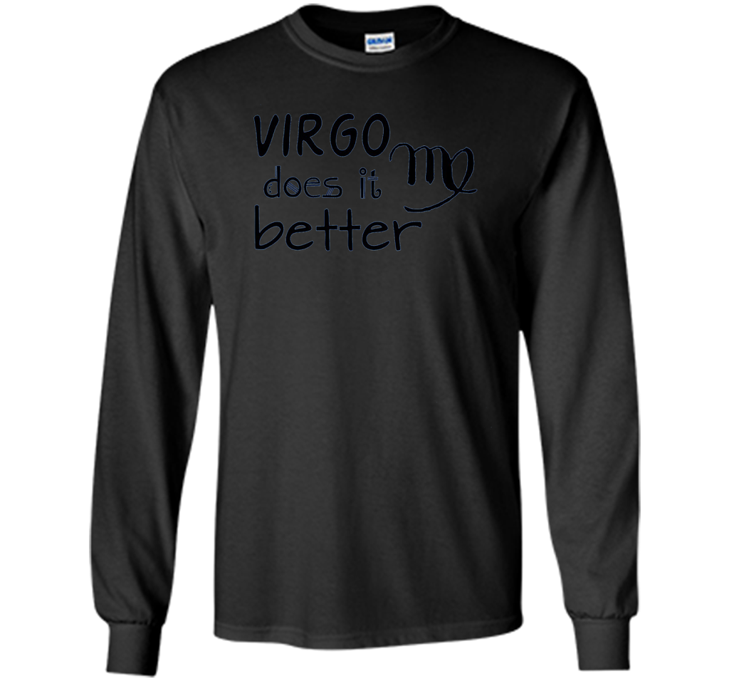 Astrology Zodiac Virgo - T Shirt t-shirt Black