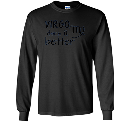 Astrology Zodiac Virgo - T Shirt t-shirt Black