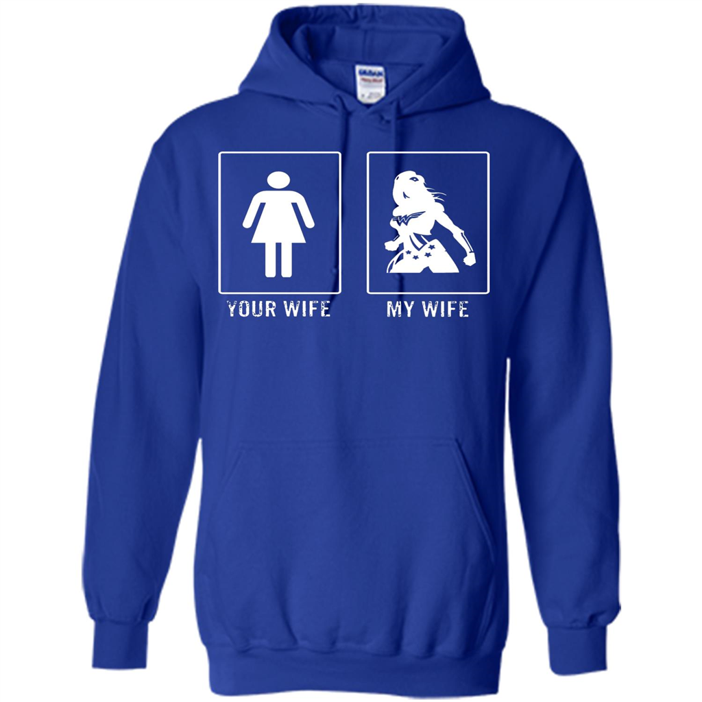 Superhero T-shirt Your Wife My Wife