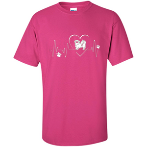 Pekehund T-shirt Pekehund Heart Beat T-shirt