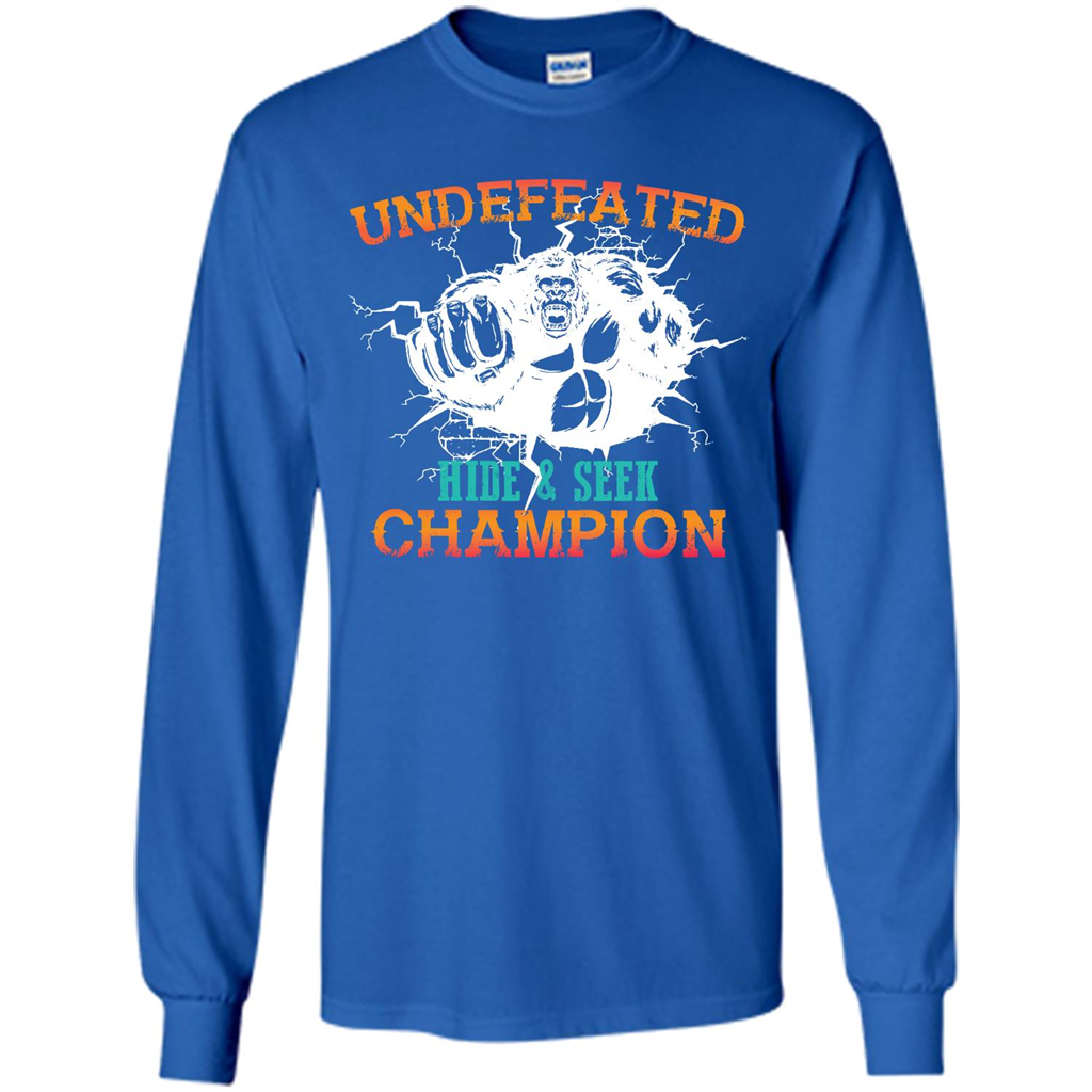 Undefeated Hide and Seek Champion T-shirt Royal