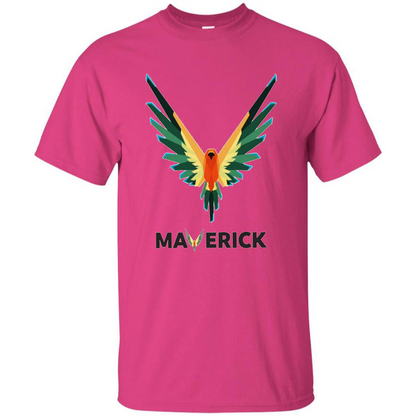 Be A Maverick T-shirt Color T-shirt Heliconia