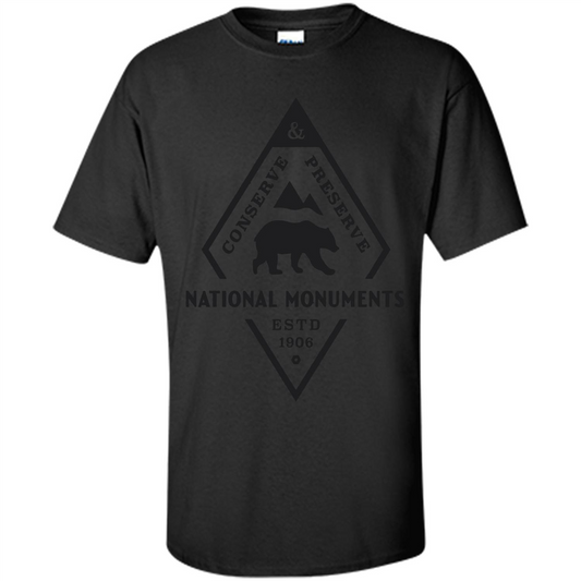 National Monuments T-Shirt Black