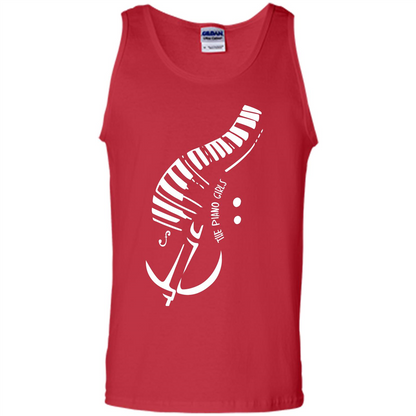 Piano Lover T-shirt The Piano Girls Red