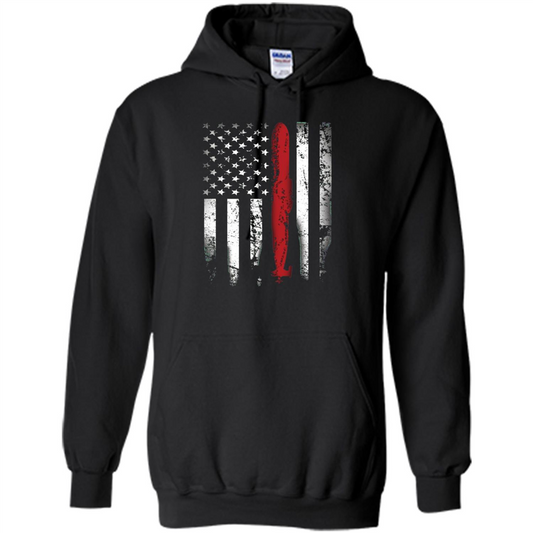American Flag Shirt Black