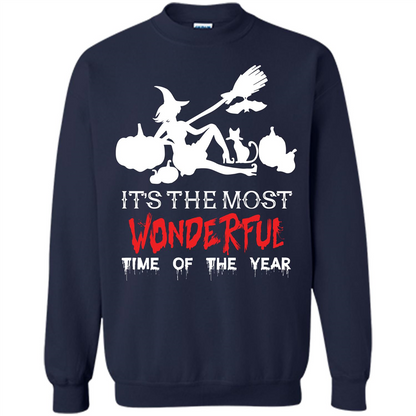 Halloween T-shirt It’s The Most Wonderful Time Of The Year Navy
