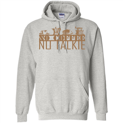 No Coffee No Talkie T-shirt Ash
