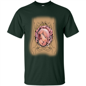 Anatomy T-shirt Fetus In Utero