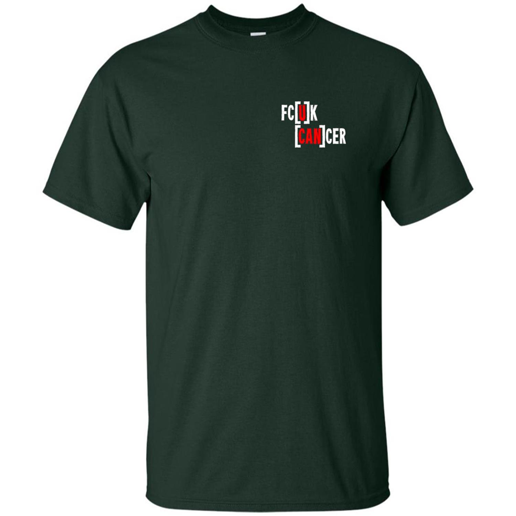 Cancer U CAN Inspiration T-shirt Forest Green