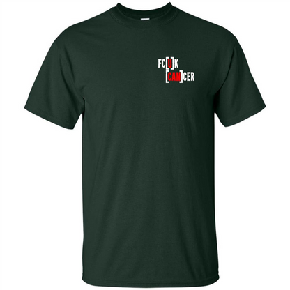 Cancer U CAN Inspiration T-shirt Forest Green