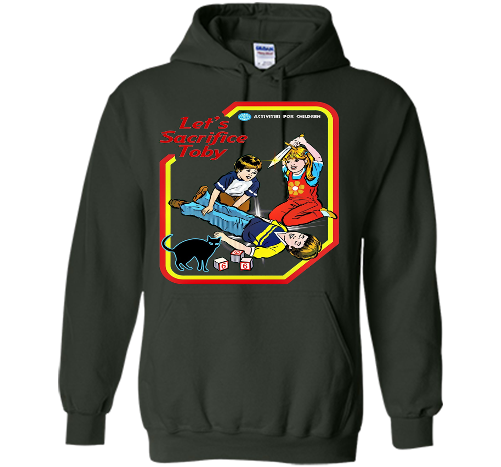 Let's Sacrifice Toby T-shirt Forest Green