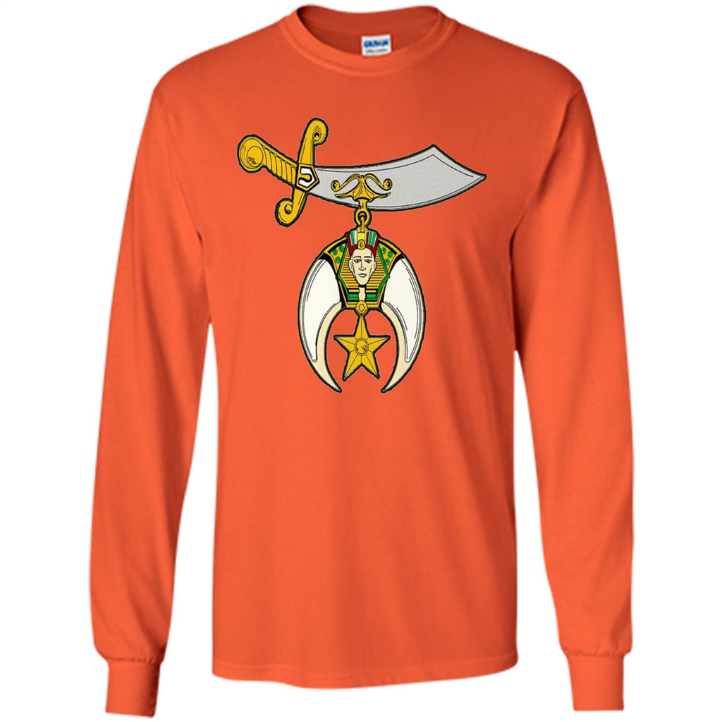 Masonic Shriner T-shirt Orange