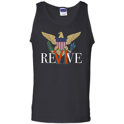 Revive the VI US Virgin Islands Strong T-shirt Black