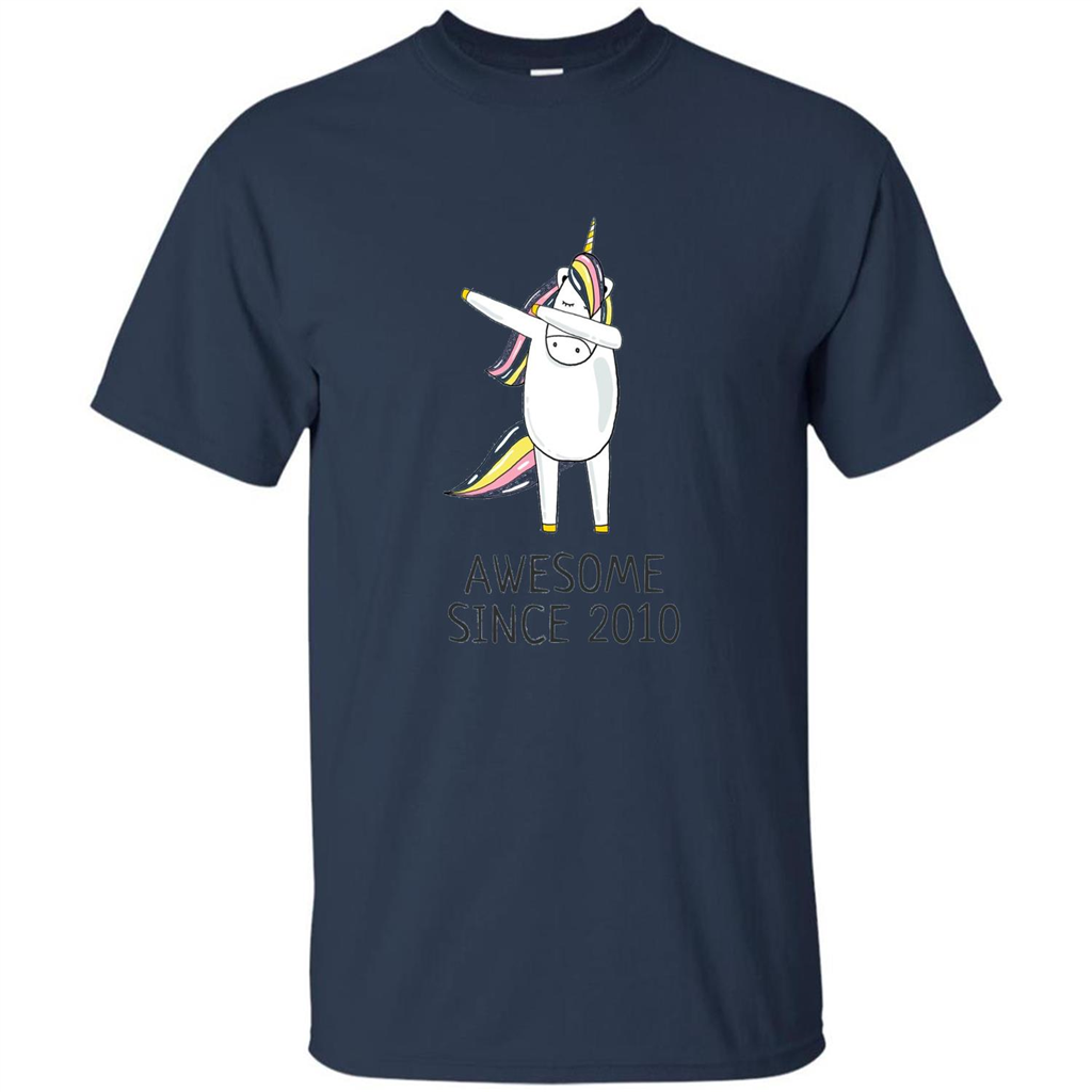 Awesome Since 2010 T-shirt Born In 2010 Navy