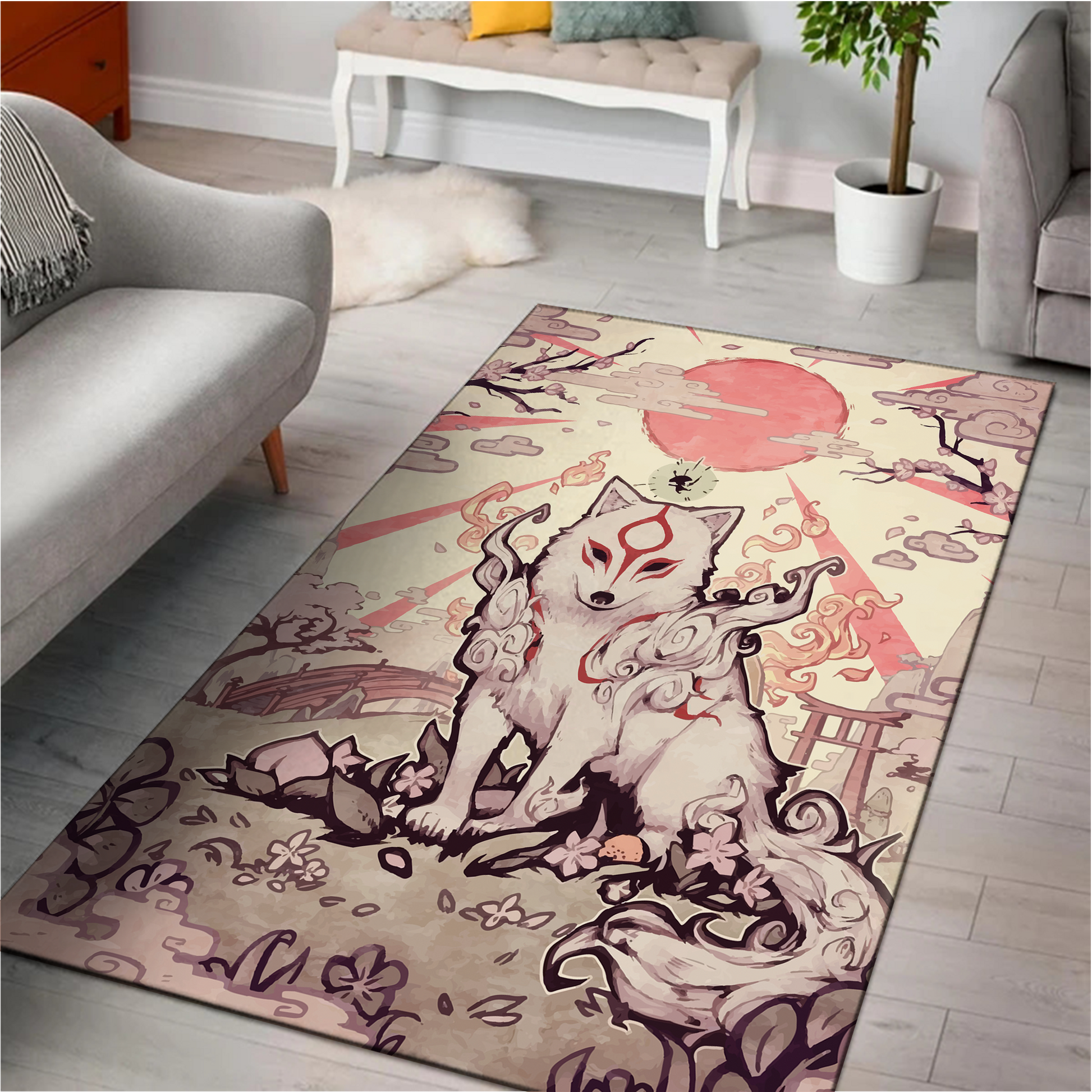 Okami New Square Rug