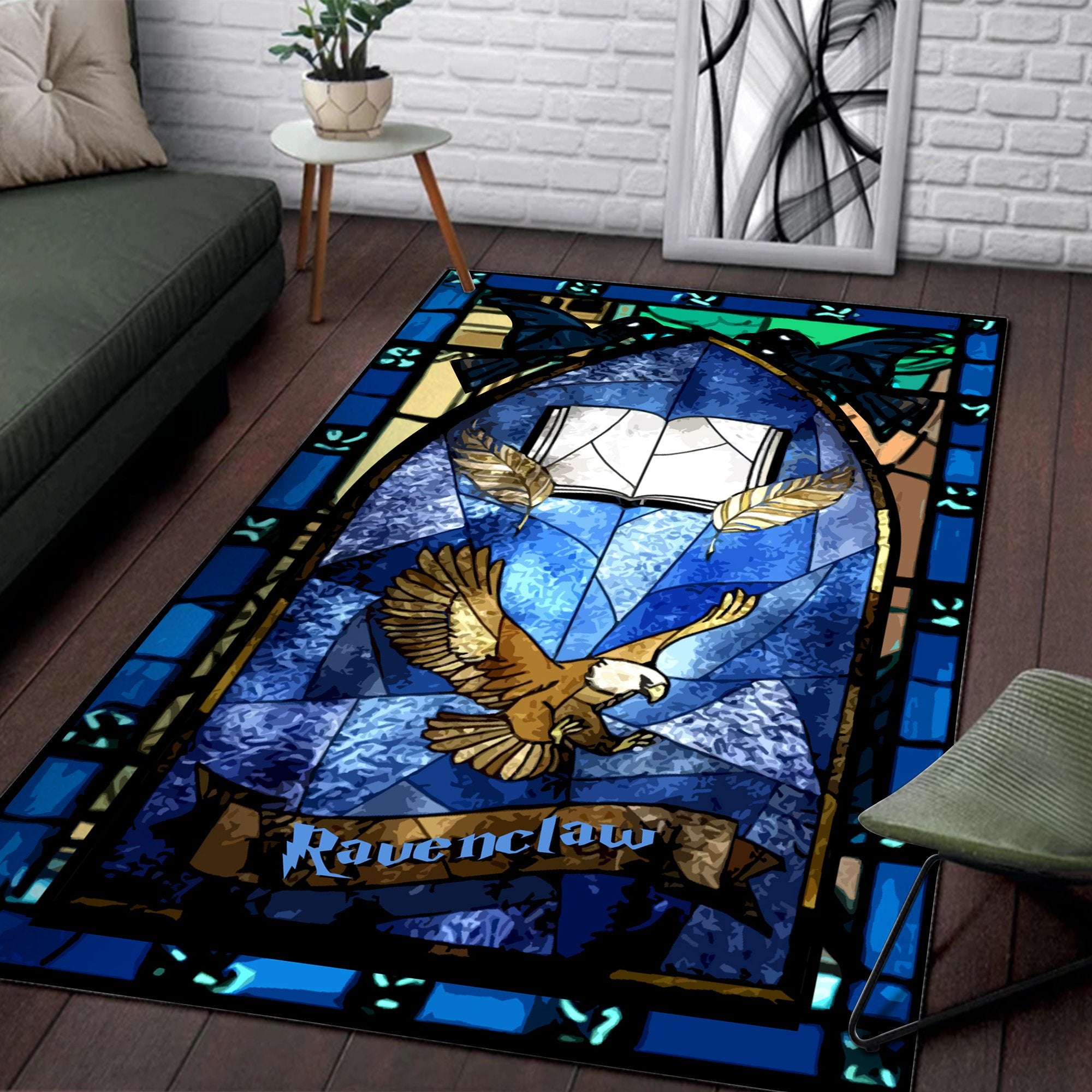 Harry Potter Ravenclaw Square Rug – WackyTee