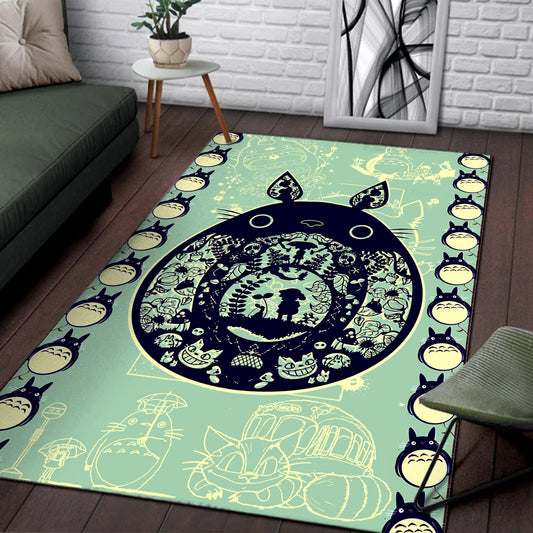 My Neighbor Totoro Square Rug