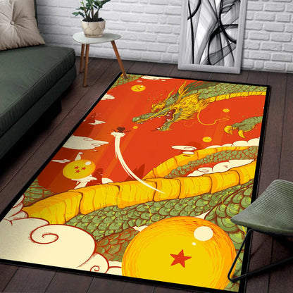 Dragon Ball Dragon Square Rug