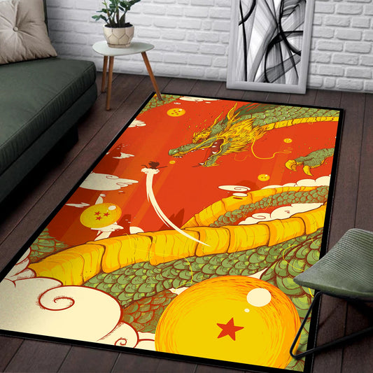 Dragon Ball Dragon Square Rug