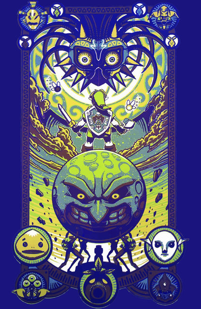 The Legend of Zelda Square Rug