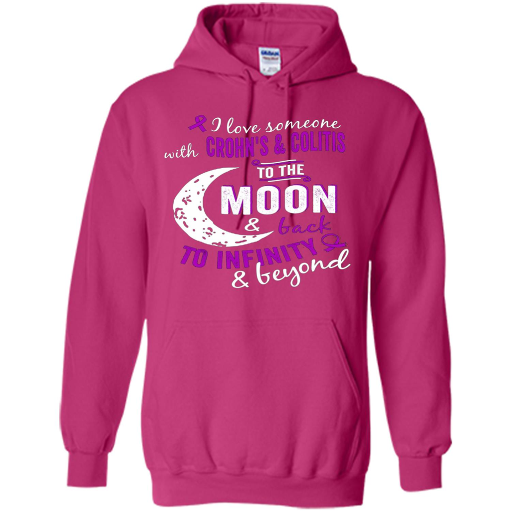Crohn's and Colitis Awareness T-shirt Heliconia