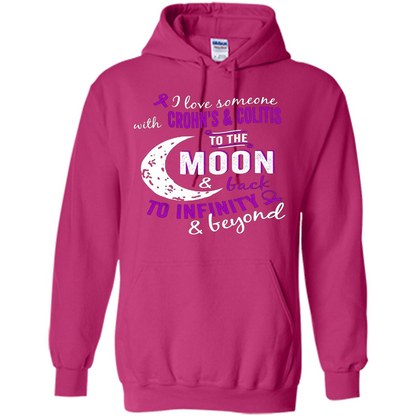 Crohn's and Colitis Awareness T-shirt Heliconia